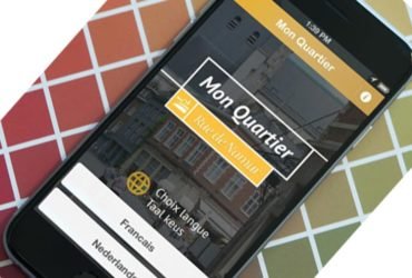 application mon quartier